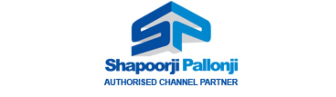 Heritage-inspired Shapoorji Pallonji logo with classical elements