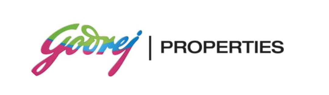Modern sleek corporate logo for Godrej Properties with clean typography