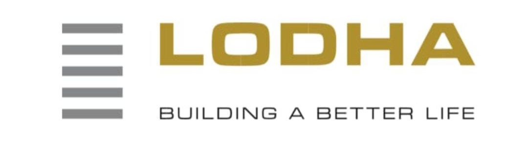 Sophisticated Lodha Group logo with prestige typography